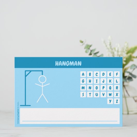 Hangman Word Game (Stehend Vorderseite)