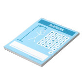 Hangman Word Game Notizblock (Rotiert)