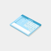 Hangman Word Game Post-it Klebezettel (angewinkelt)