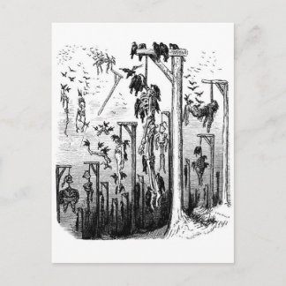 Hangmans Feste Postkarte