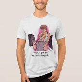 Hangnail Men Tri-Blend Shirt (Vorderseite)