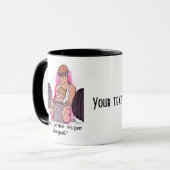 Hangnail Tasse (Vorderseite Links)