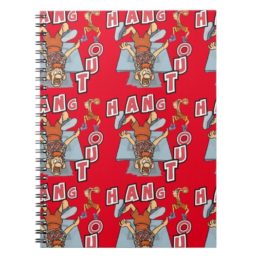 Hangout Basketball Notizblock (Vorderseite)