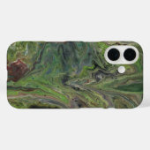 Hangout Deep Green Abstrakt Phone Case (Rückseite (Horizontal))