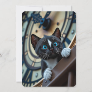 Hangout in London - Felini Big Ben Luggage Tag Einladung