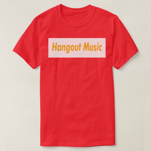 Hangout Music Meat Brown TShirt (Design vorne)