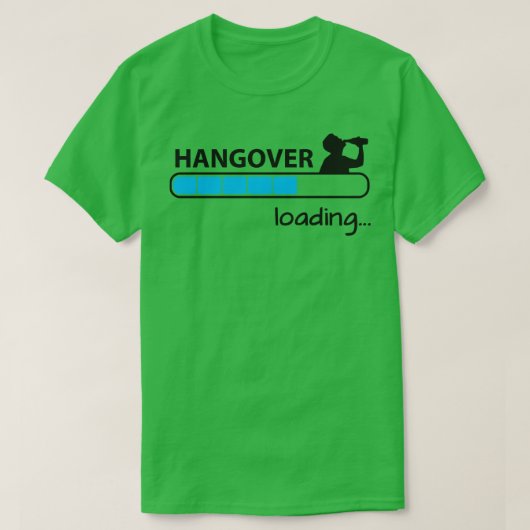 Hangover-Belastung T-Shirt (Design vorne)