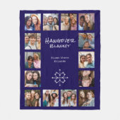Hangover Blanket Schuld diese Freunde Foto Collage Fleecedecke (Vorderseite)
