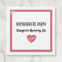 Hangover-Erholungs-Kit Gefallen Tag