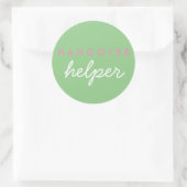 Hangover Helper Gastgeschenk Hochzeit Sticker Stic (Tasche)