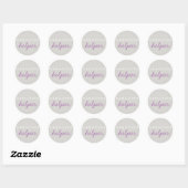 Hangover Helper Wedding Bachelorette Favor Sticker (Blatt)