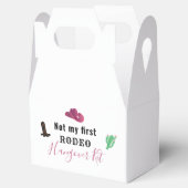 Hangover Kit Austin Texas Cowgirl Bachelorette Geschenkschachtel (Geöffnet)