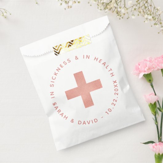 Hangover-Kit bei Krankheit und bei Gesundheitsrosa Geschenktütchen (Versiegelt)