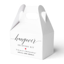 Hangover Kit Editable Color Modern Script