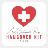 HANGOVER Kit Personalisierte Aufkleber (Vorderseite)