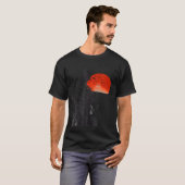 Hangover menschlicher Baum Surreal Artistic Sunset T-Shirt (Vorne ganz)