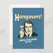Hangover: Nichts Cocktail kann nicht reparieren Postkarte (Vorne/Hinten)