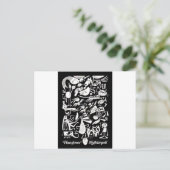 Hangover Nightmare Postkarte (Stehend Vorderseite)