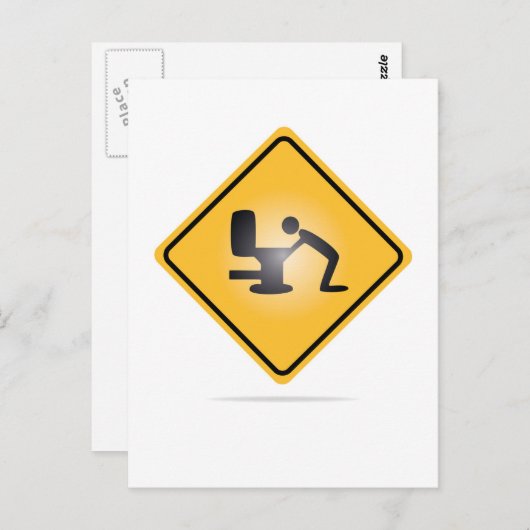 Hangover Postkarte (Vorne/Hinten)