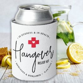 Hangover Relief Kit Personalisierte Gastgeschenk H Dosenkühler