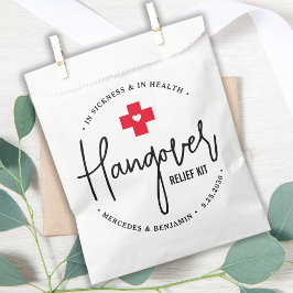 Hangover Relief Kit Personalized Wedding  Geschenktütchen
