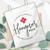 Hangover Relief Kit Personalized Wedding  Geschenktütchen