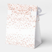 Hangover Relief Kit Rose Gold Glitzer Hochzeit Geschenkschachtel (Rückseite)