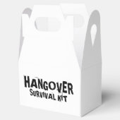 "Hangover Survival Kit" Geschenkschachtel (Geöffnet)