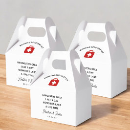 Hangovers nur Letzten Tag Hochzeitskits Geschenkschachtel