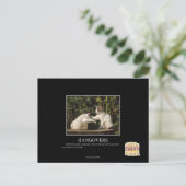 Hangovers Postkarte (Stehend Vorderseite)