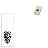 Hangpine Cone Weihnachtskautschuk Art Briefmarke Gummistempel (Stempel)