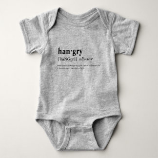 Hangry Baby Strampler