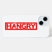 Hangry Briefmarke Case-Mate iPhone Hülle (Rückseite (Horizontal))