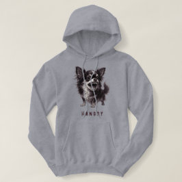 Hangry Chihuahua - Funny Aggressive Wut Beängstige Hoodie