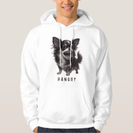 Hangry Chihuahua - Funny Aggressive Wut Beängstige Hoodie