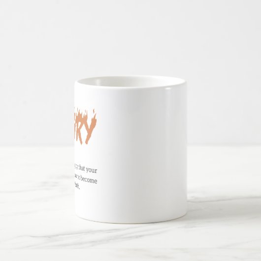 Hangry Definition  Kaffeetasse (Mittel)