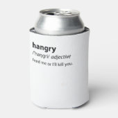 Hangry Funny Dictionary Definition Dosenkühler (Kanne Vorderseite)