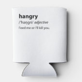 Hangry Funny Dictionary Definition Dosenkühler (Rückseite)