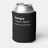 Hangry Funny Dictionary Definition Dosenkühler (Kanne Rückseite)