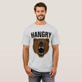 HANGRY GRIZZLY BEAR T - Shirt (Vorne ganz)