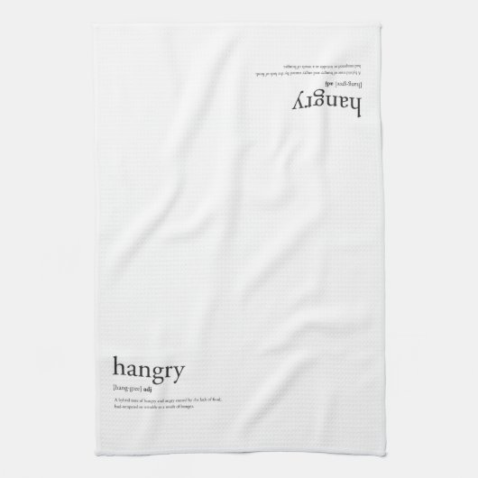 Hangry Handtuch (Vertikal)