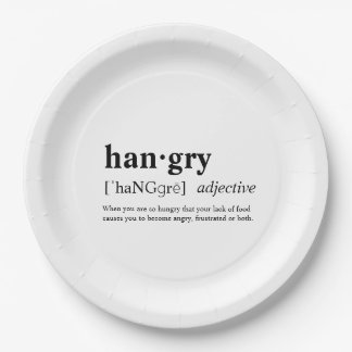 Hangry Pappteller