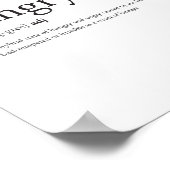 Hangry Poster (Ecke)