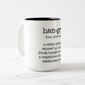 Hangry Tasse (Vorderseite Links)