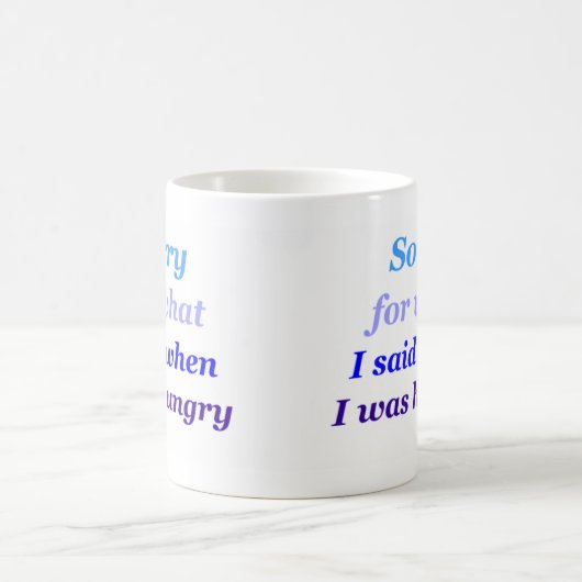 Hangry Tasse (Mittel)