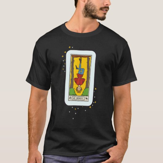 Hängte man Tarot-Karte okkultistische Glaube Divin T-Shirt (Vorderseite)