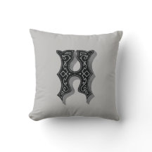 Hangtown Pillow (Holzschnitt)