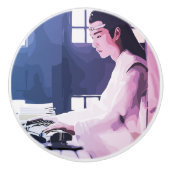 Hanguang Jun Lan Wangji Die unzähligen MDZS Keramikknauf (Vorderseite)