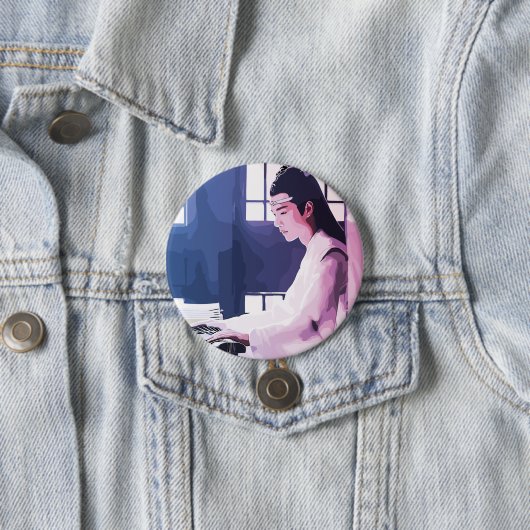 Hanguang Jun Lan Wangji The Untamed Button (Beispiel)