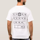 Hangul T - Shirt, Da T - Shirt (Rückseite)